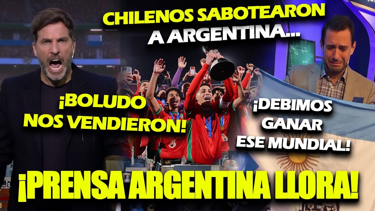 PRENSA ARGENTINA ATACA A CHILE POR EL 2-0 ¡ES CULPA DE ELLOS!
