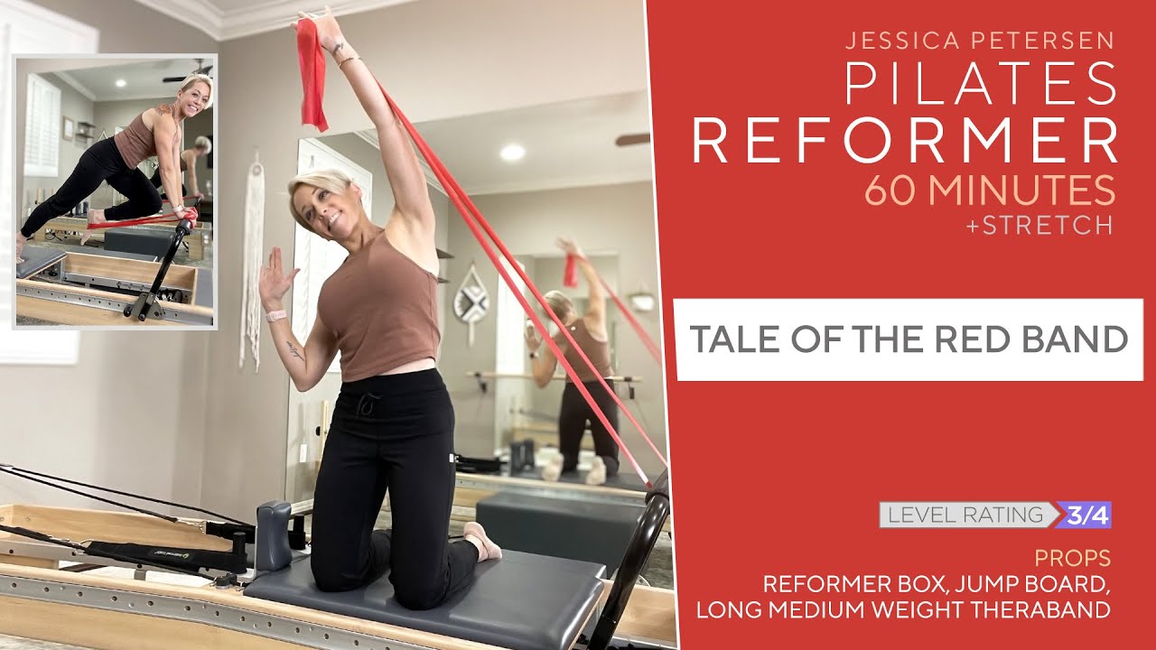 Pilates Reformer 60 Minute Workout - Tale of the Red Band