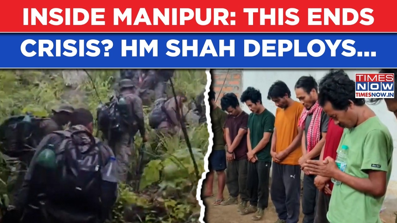 Manipur: Crisis Ends With This? What Police, CM Revealed As HM Shah Deploys &lsquo;Cobras&rsquo; Amid Tensions
