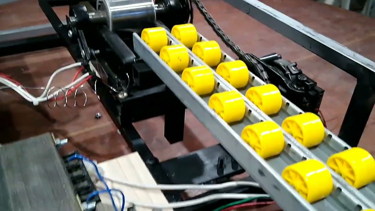 Coladeira de borda já com gabinete e ligação elétrica...