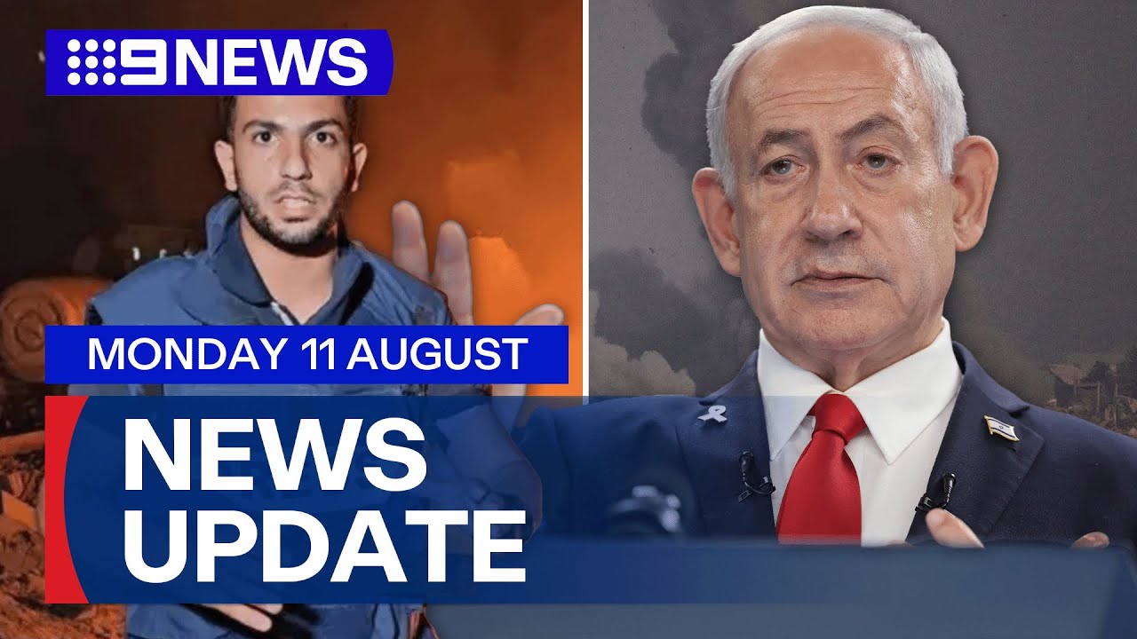 Journalists killed in Israeli strike; PM Netanyahu attacks the media | 9 News Australia