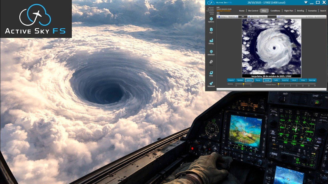 ACTIVE SKY FS pro FLIGHT SIMULATOR, VALE a PENA? 🌩️