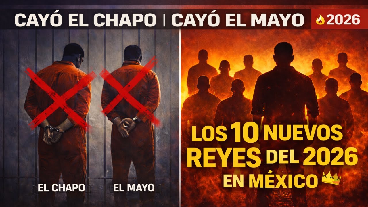 Cayó el CHAPO, Cayó el MAYO... ¿Quiénes Tomaron el PODER? Los 10 Nuevos Reyes del Narco 2026 🔥