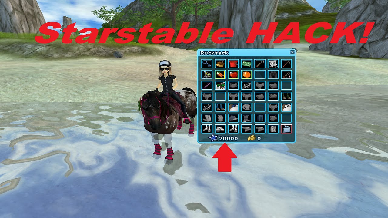 HACK! 20000 Star Coins // Star stable online