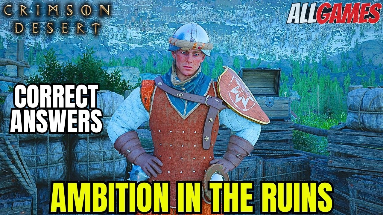 Ambition in the Ruins &ndash; All Objectives + Culprit Reveal | Crimson Desert