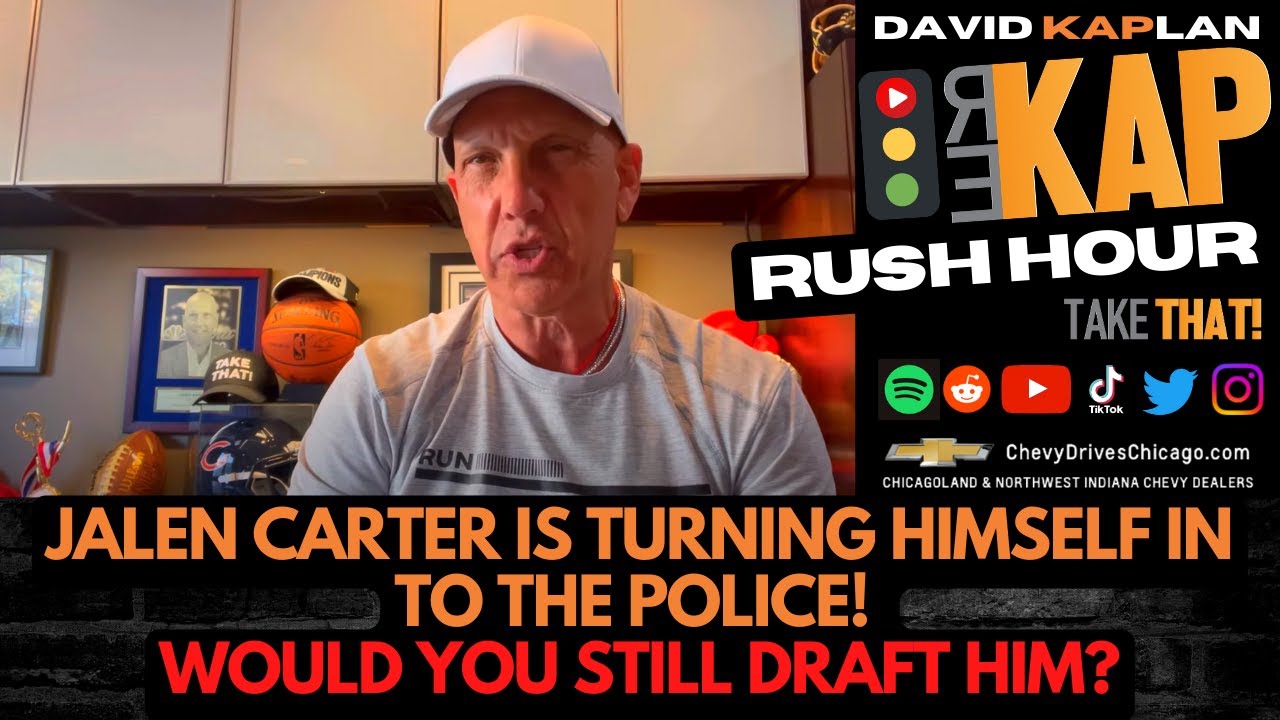 REKAP Rush Hour 🚗 - Jalen Carter is turning himself in to the police - would you still draft him?