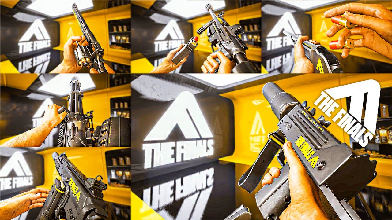 The Finals - All Weapon Reload Animations