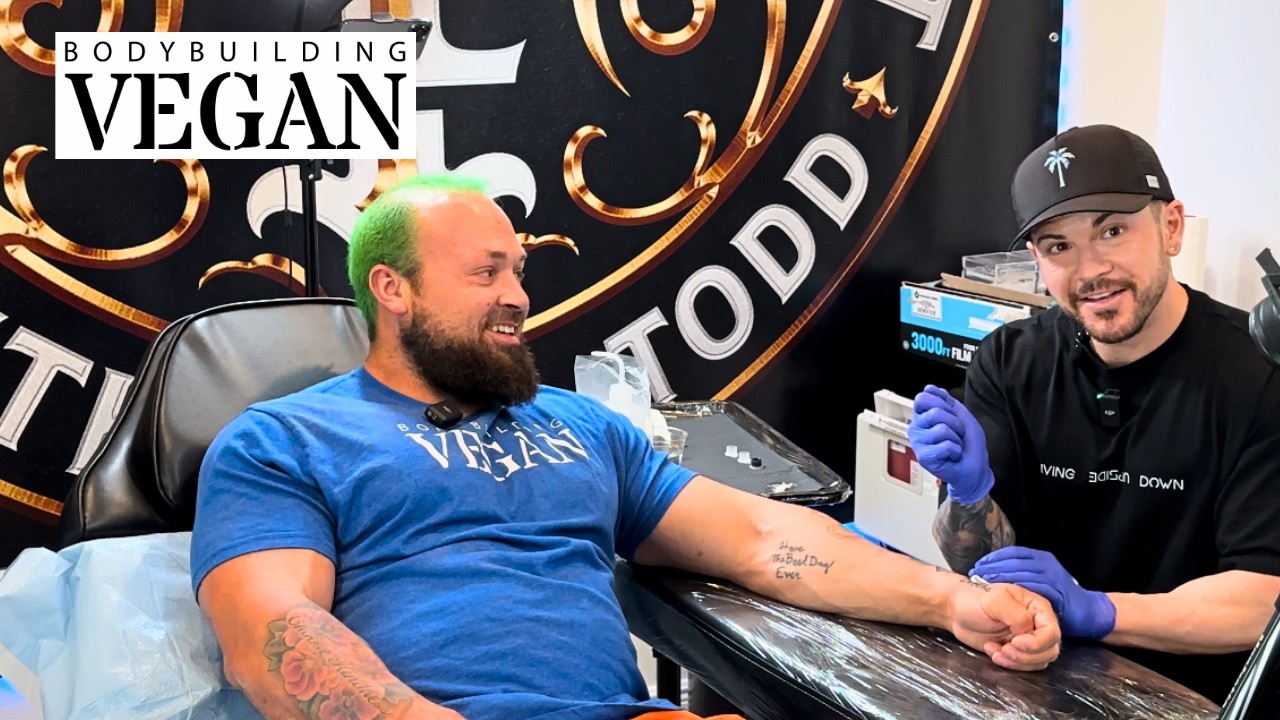 Vegan Tattoo Inkounter: Being a Man & My Mission - TheBodyBuildingVegan
