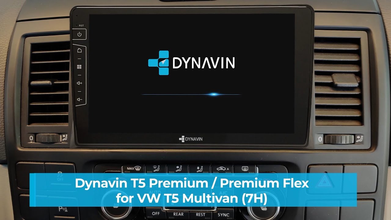 VW T5 Multivan (7H) Dynavin Android Radio Navi Einbau D9-T5 Premium | Premium Flex
