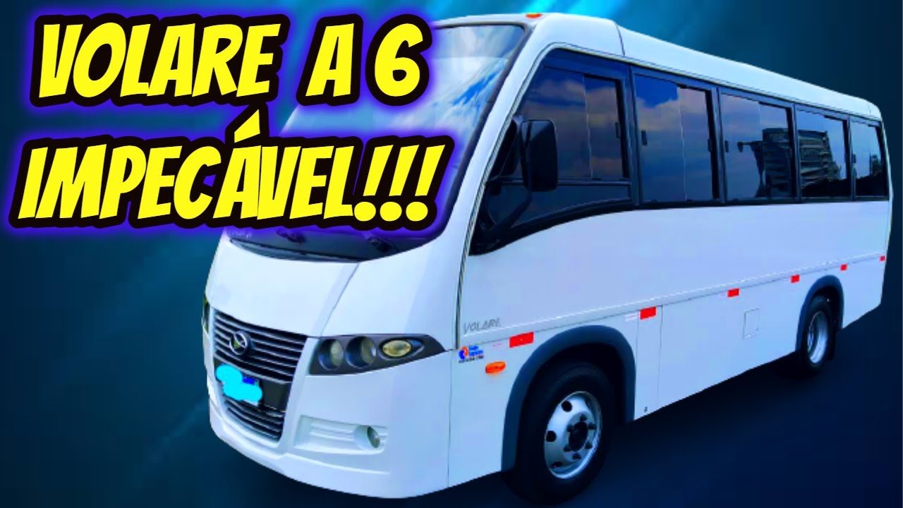 VOLARE V6 - MICROÔNIBUS À VENDA!!