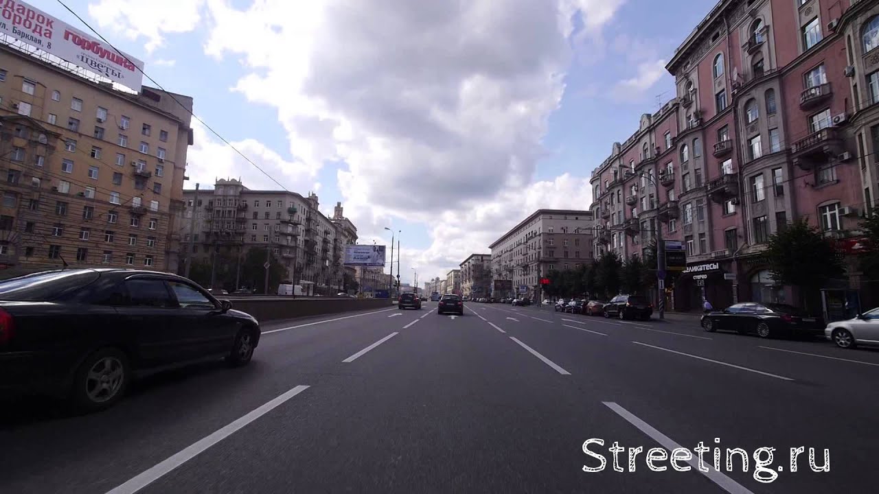 Москва - Кутузовский проспект из центра