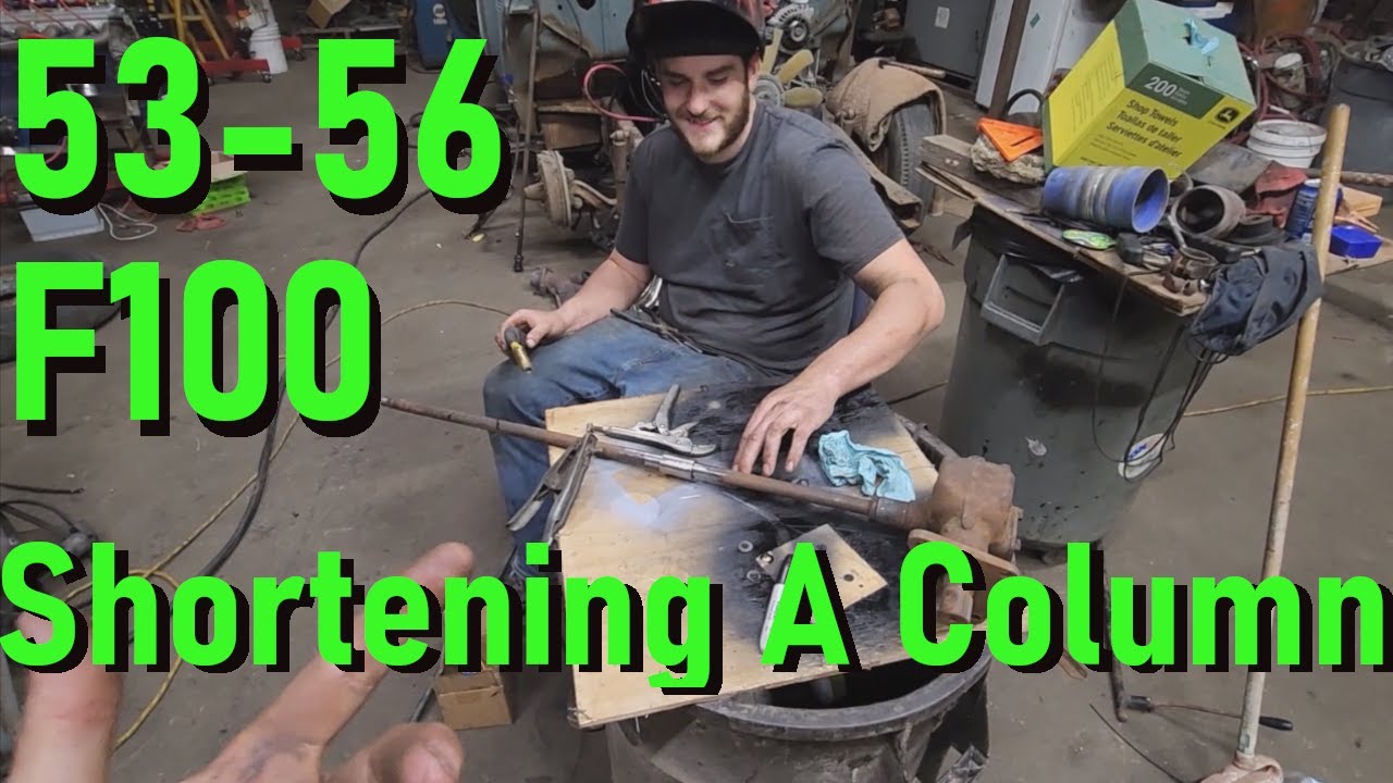 Shortening Your Steering Column on a 1953–1956 F100 Pickup. For Basically Free