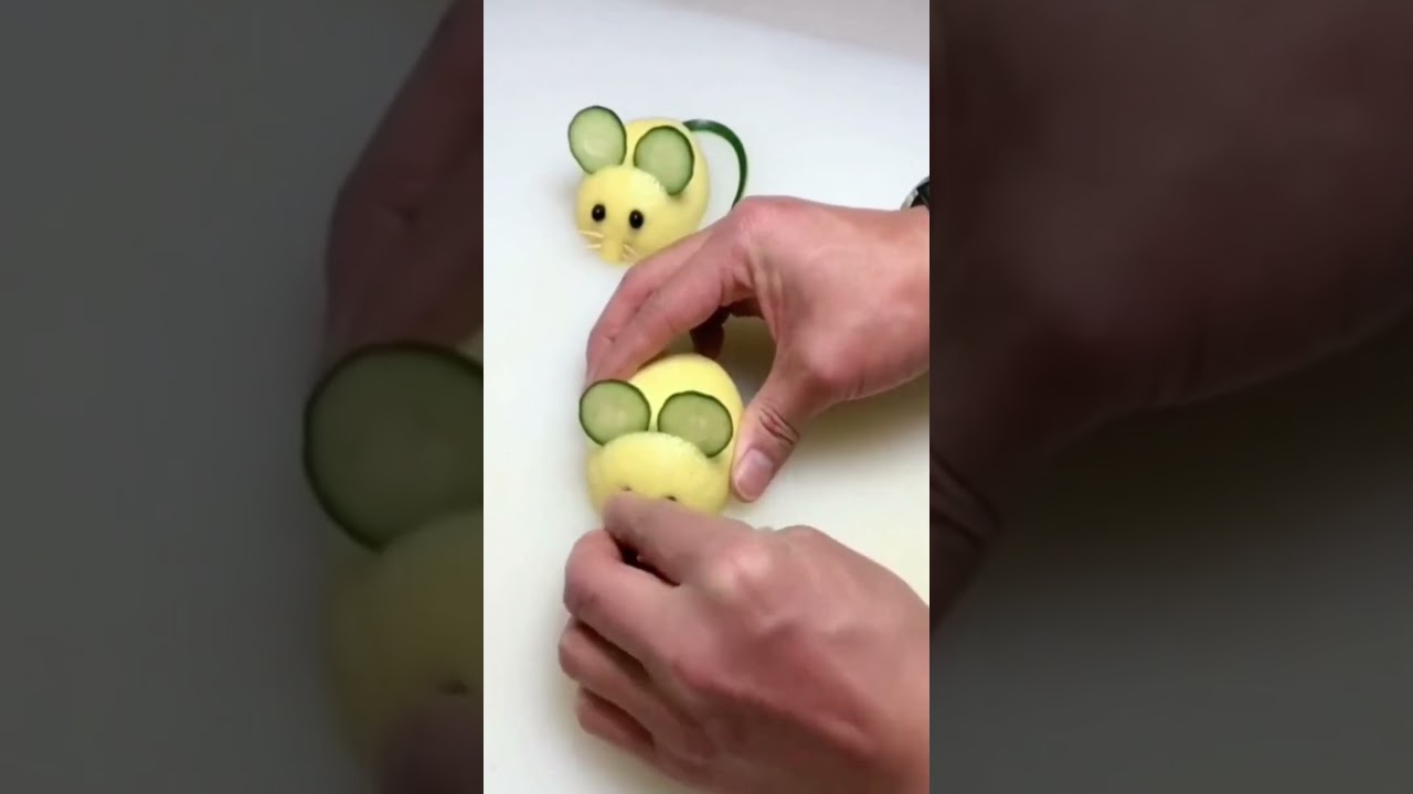 Easy Fruit & Salad Designs for Festivals | Food Art Ideas #Shorts