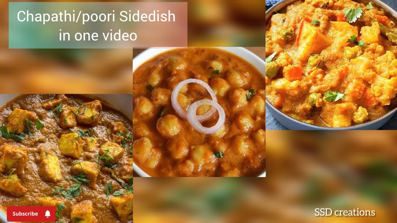 How to make paneer butter masala |how to make channa masala at home|Veg kurma for chapathi|Breakfast