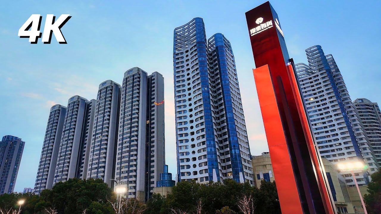 A Third-Tier City in China! Walking Tour of Bengbu, Anhui, China 4K