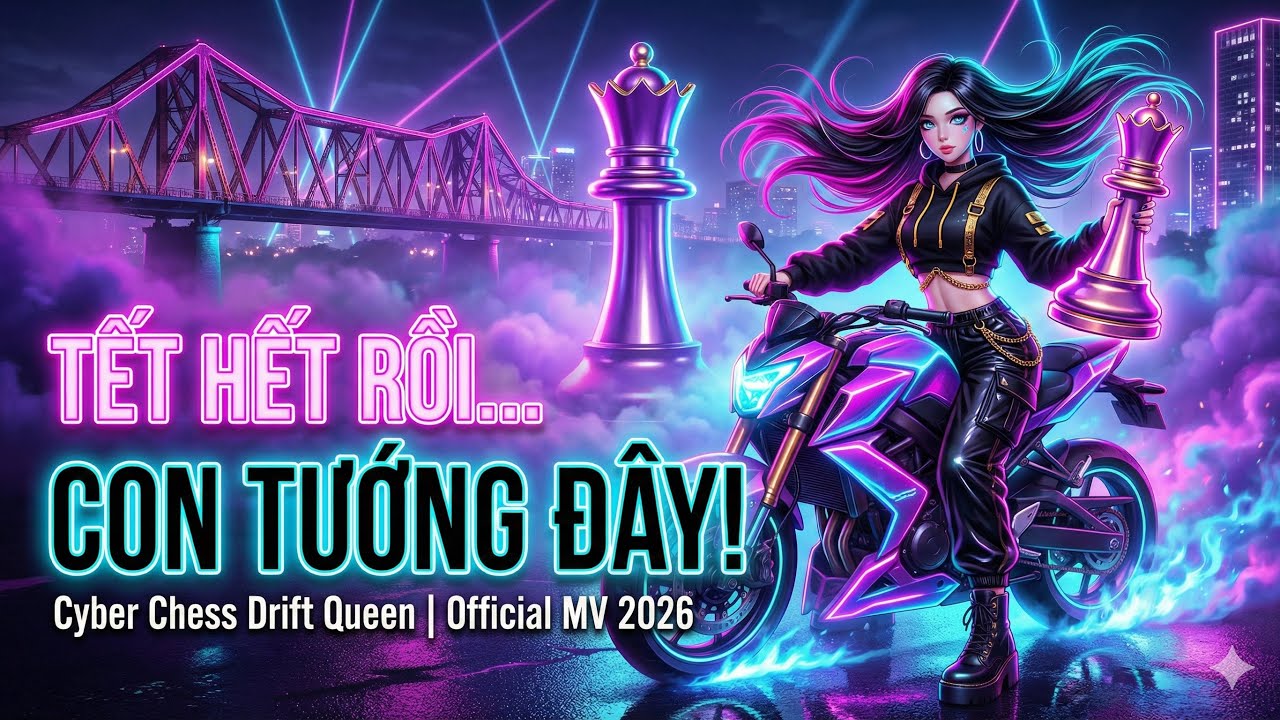 Tết Hết Rồi… Con Tướng Đây! 🔥 MV Cyber Chess Drift Queen | Official Music Video 2026