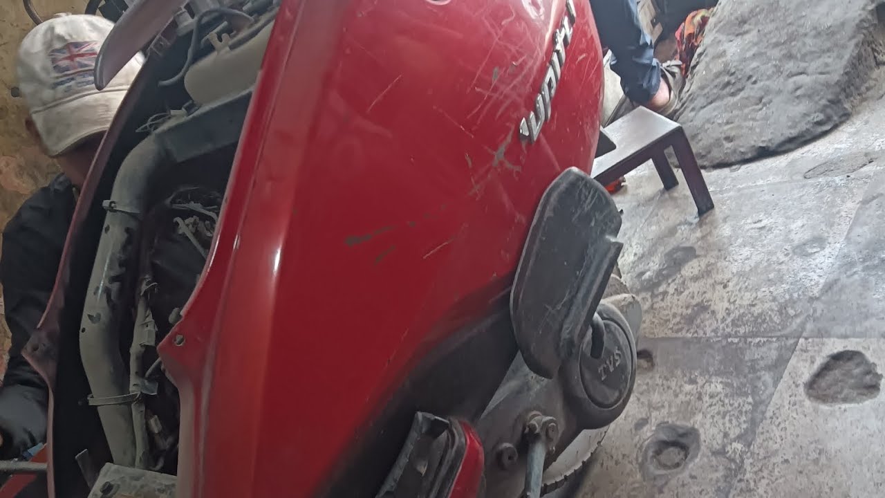 Tvs Jupiter modification | colour change red to black | all type modification #trend #vlogwithsahid