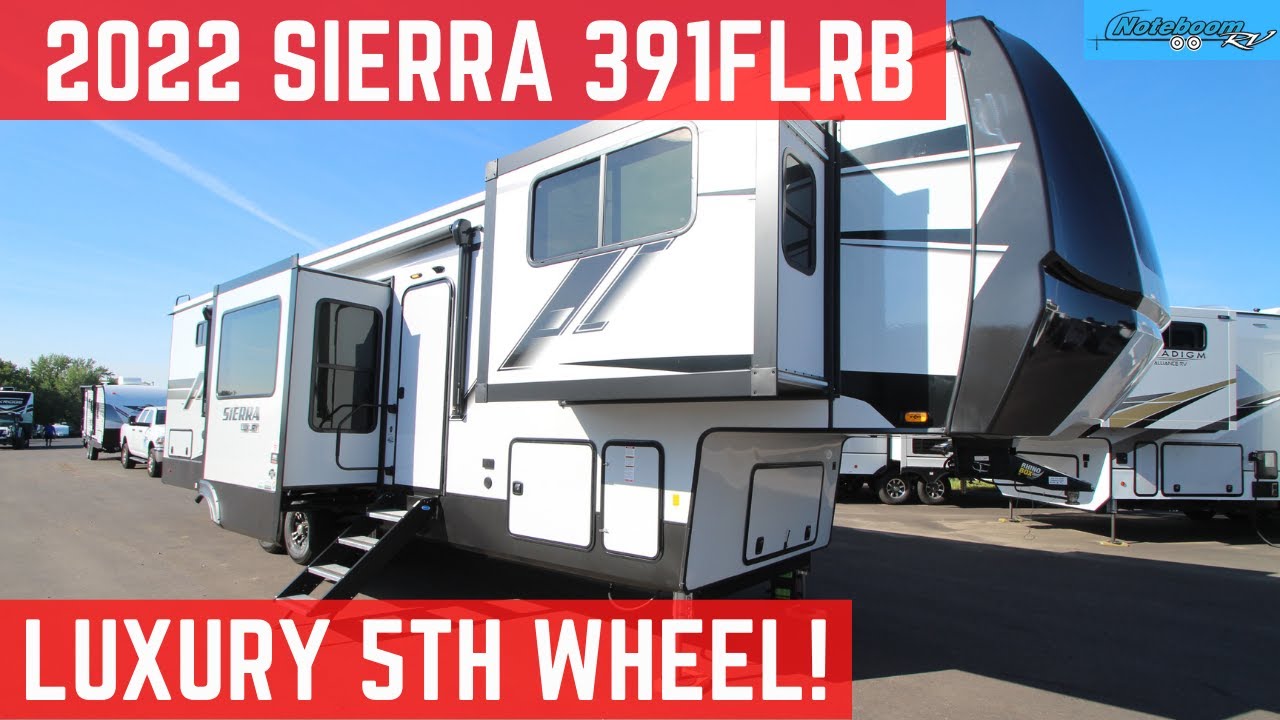 BRAND NEW LUXURY 5TH WHEEL! 2022 Forest River Sierra 391FLRB Full RV Tour!
