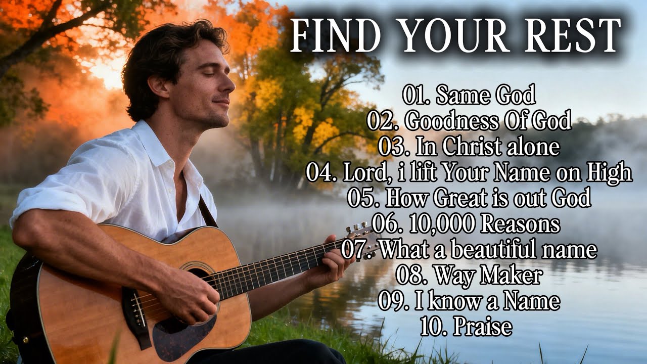 Rest in Him | Peaceful Worship Songs 2026