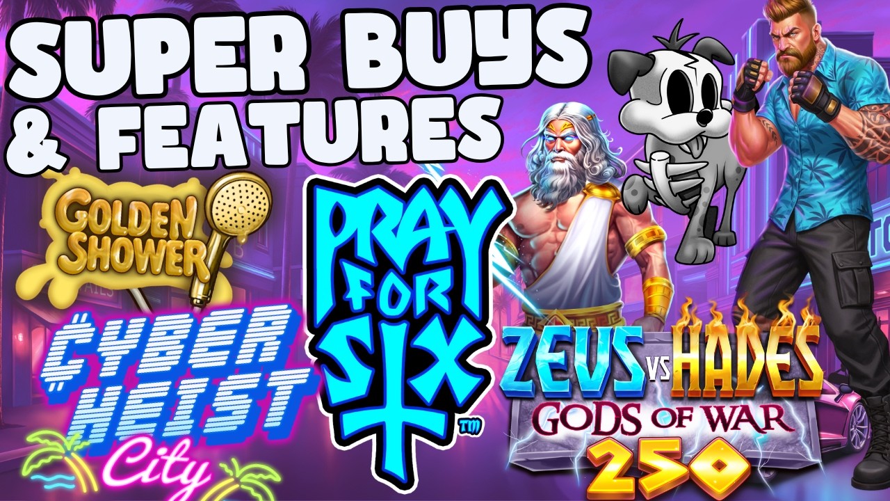 NEW SLOTS SUPER BONUS BUYS & FEATURE SPINS