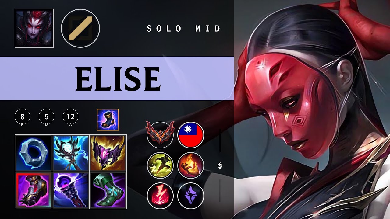 Elise Mid vs Ahri - TW Grandmaster Patch 26.02