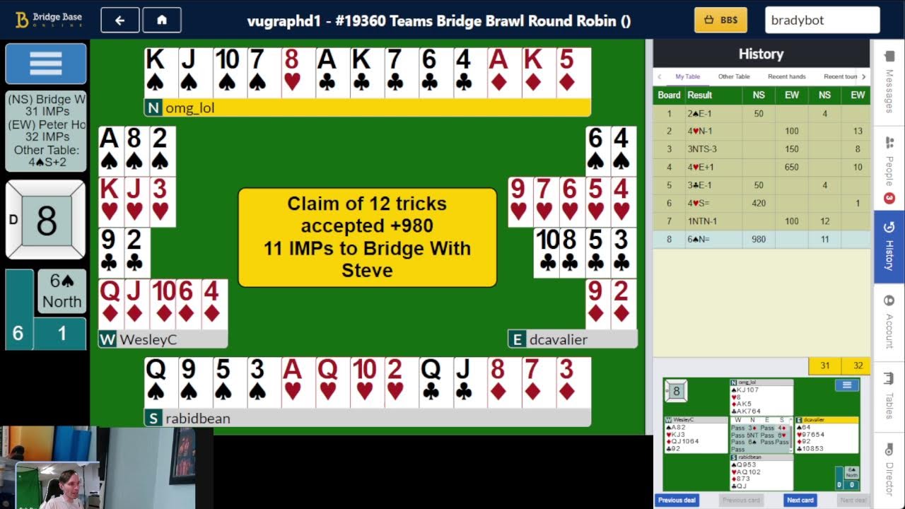 Bridge Brawl Commentary | !info, !why Am I Not Playing?