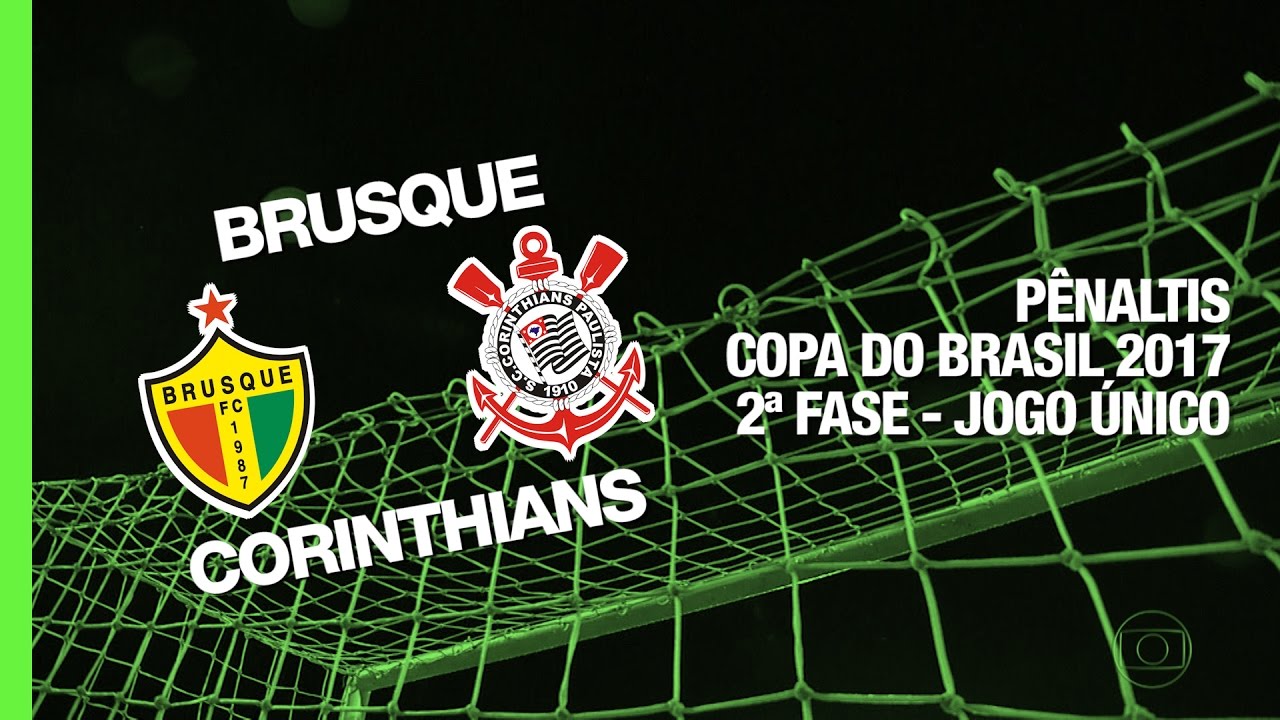 Pênaltis - Brusque x Corinthians - Copa do Brasil - 01/03/2017