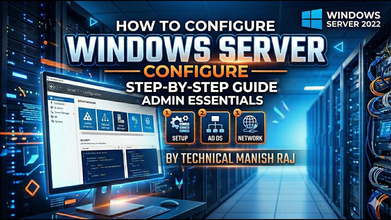 How to Configure Windows Server.