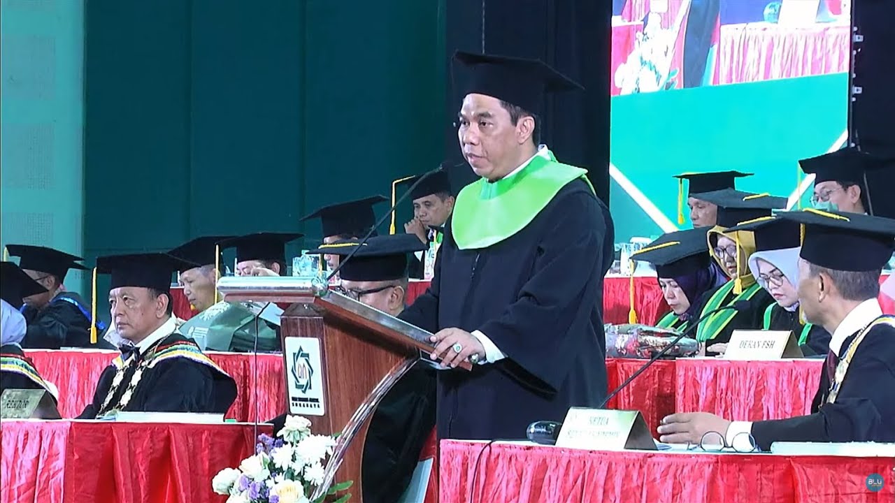 🔴 (LIVE) Pidato Kiai Zulfa dalam Penganugerahan Gelar Kehormatan Doktor Honoris Causa