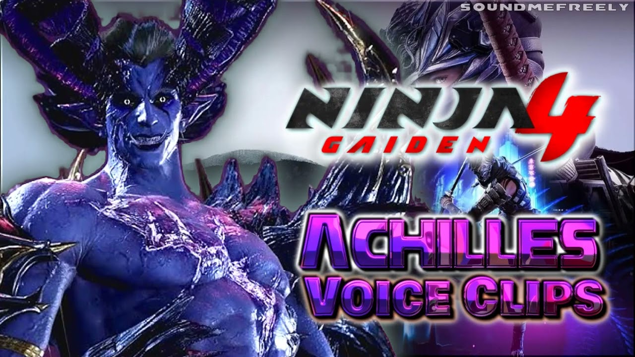 Все озвученные фрагменты Ахиллеса • Ninja Gaiden 4 • Все озвученные реплики (Билли Рид) 2025