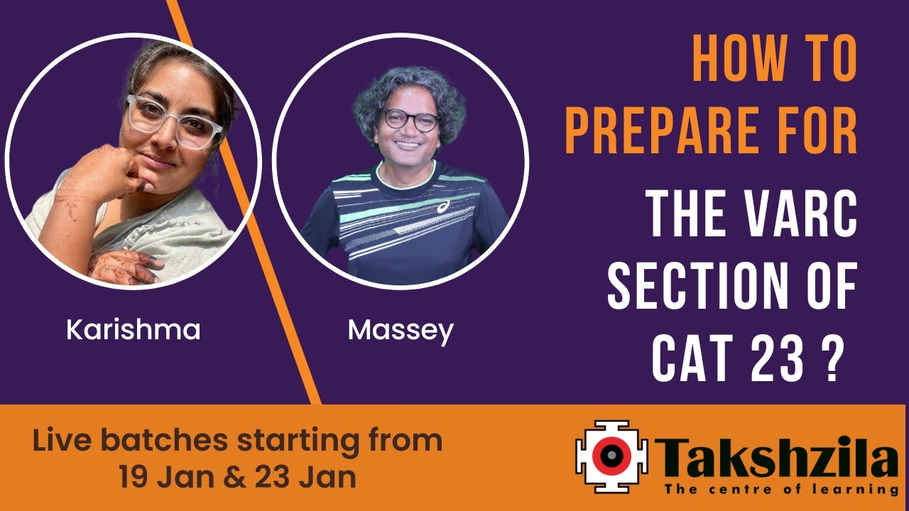 How to prepare for the VARC section of CAT 2023? #cat23 #cat2023 #takshzila #verbalability #varc