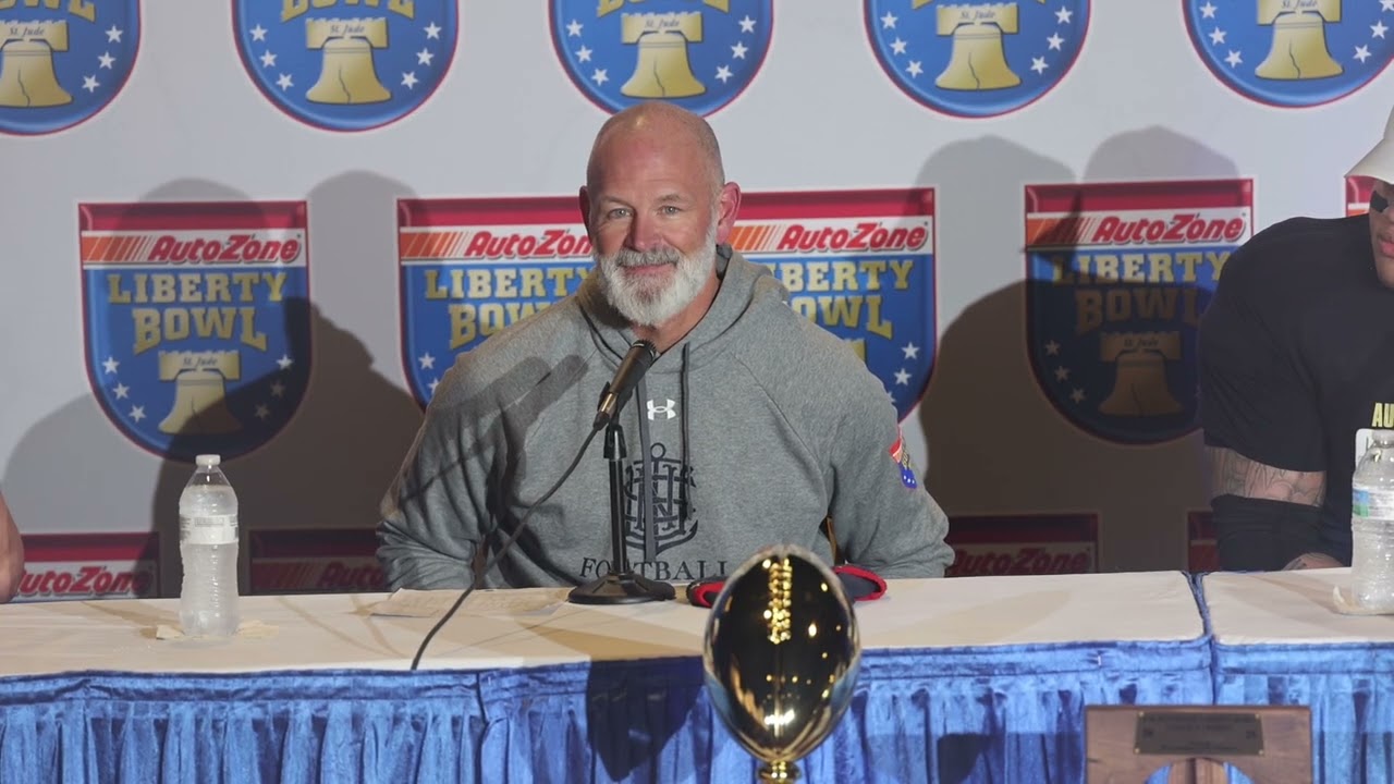 Navy Football Postgame Press Conference: Liberty Bowl (1/2/26)