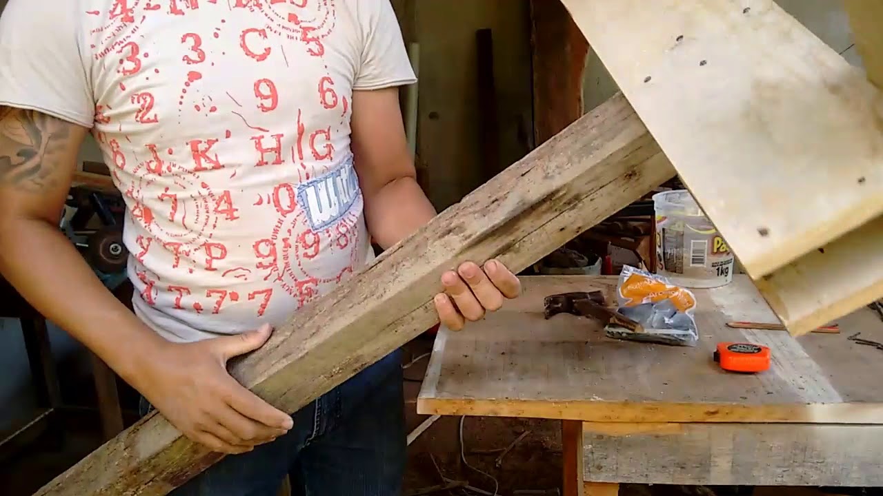 COMO FAZER SUPORTE INDIVIDUAL DE MADEIRA ANTI-FORMIGAS PARA COLMEIAS DE ABELHAS. Fácil, fácil.