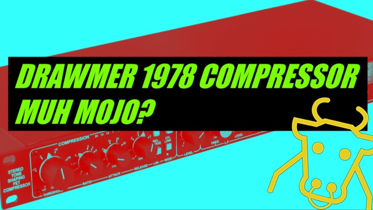 Drawmer 1978 Stereo Fet Compressor - Can It Vibe?