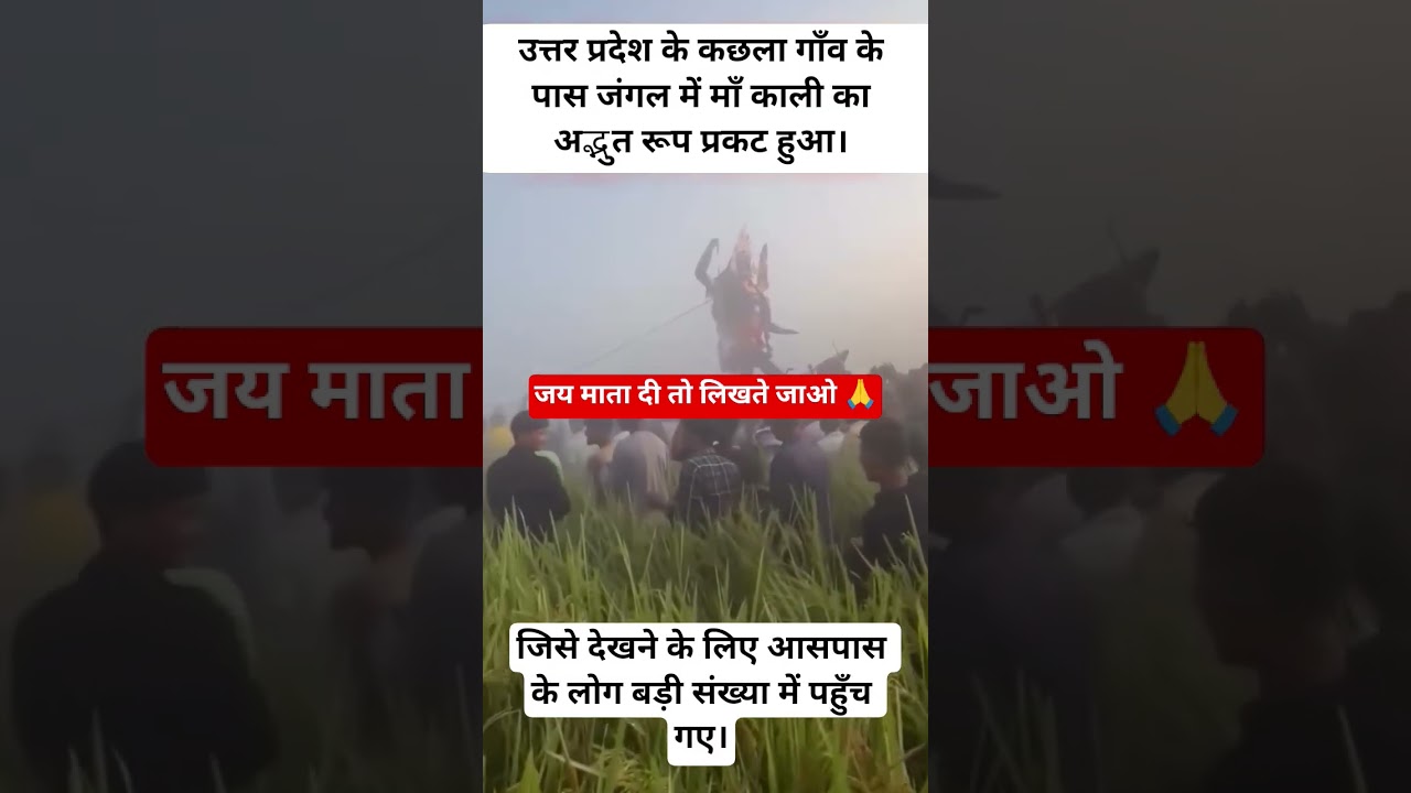 कछला के जंगल में माँ काली का अद्भुत प्रकट रूप 🙏🔥 | सबको चौंका देने वाली घटना