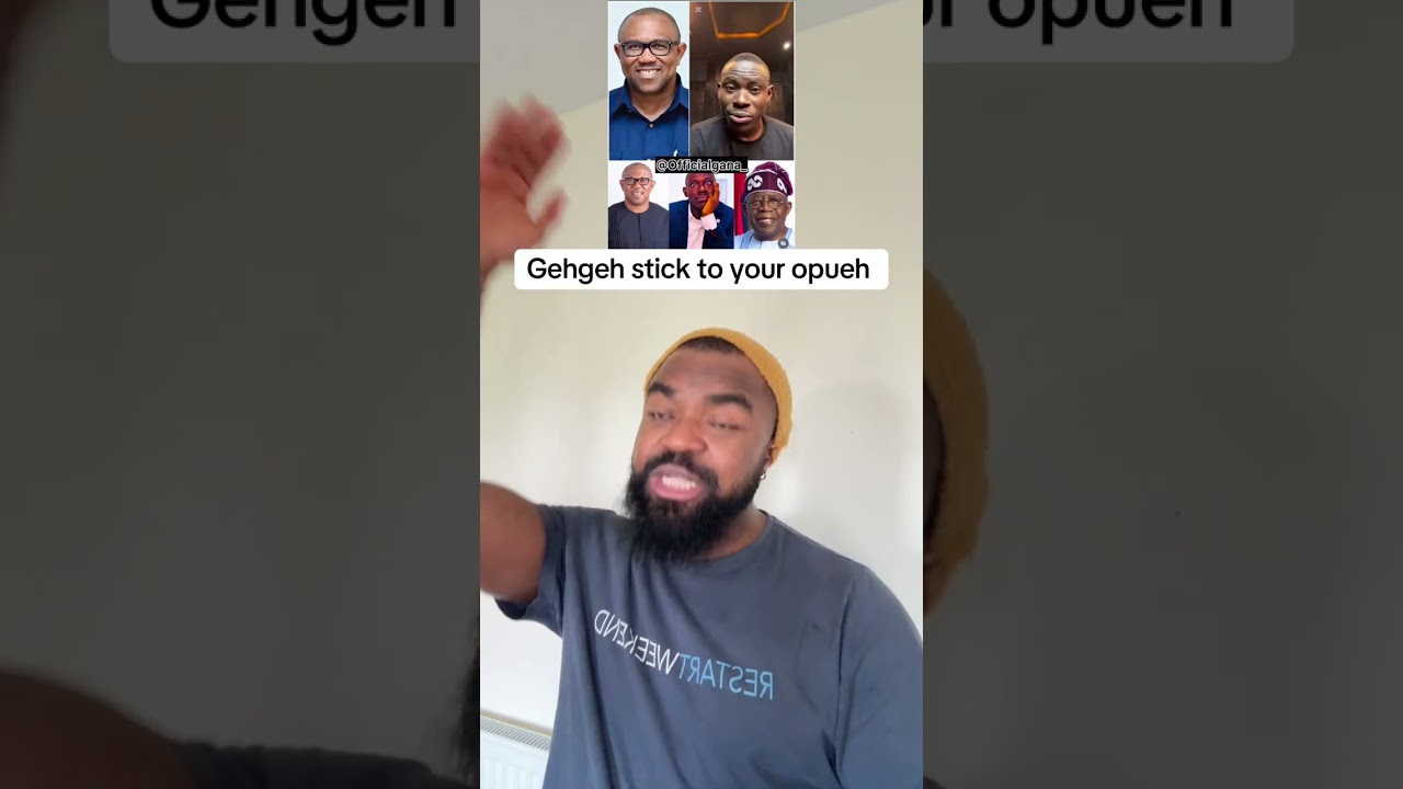 Youth of particular concern. #viralvideos #peterobi #nigeria 