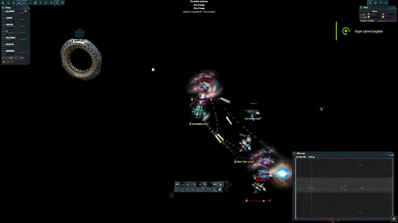Darkorbit PINKGALAXY PVE PVP MAP WAR