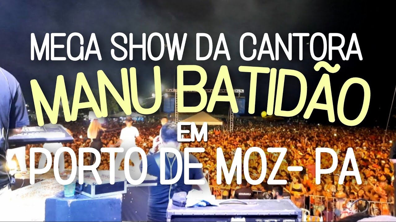 MANU BATIDÃO arrasta multidão de pessoas em PORTO DE MOZ no PARÁ -  23° FESTSOL.