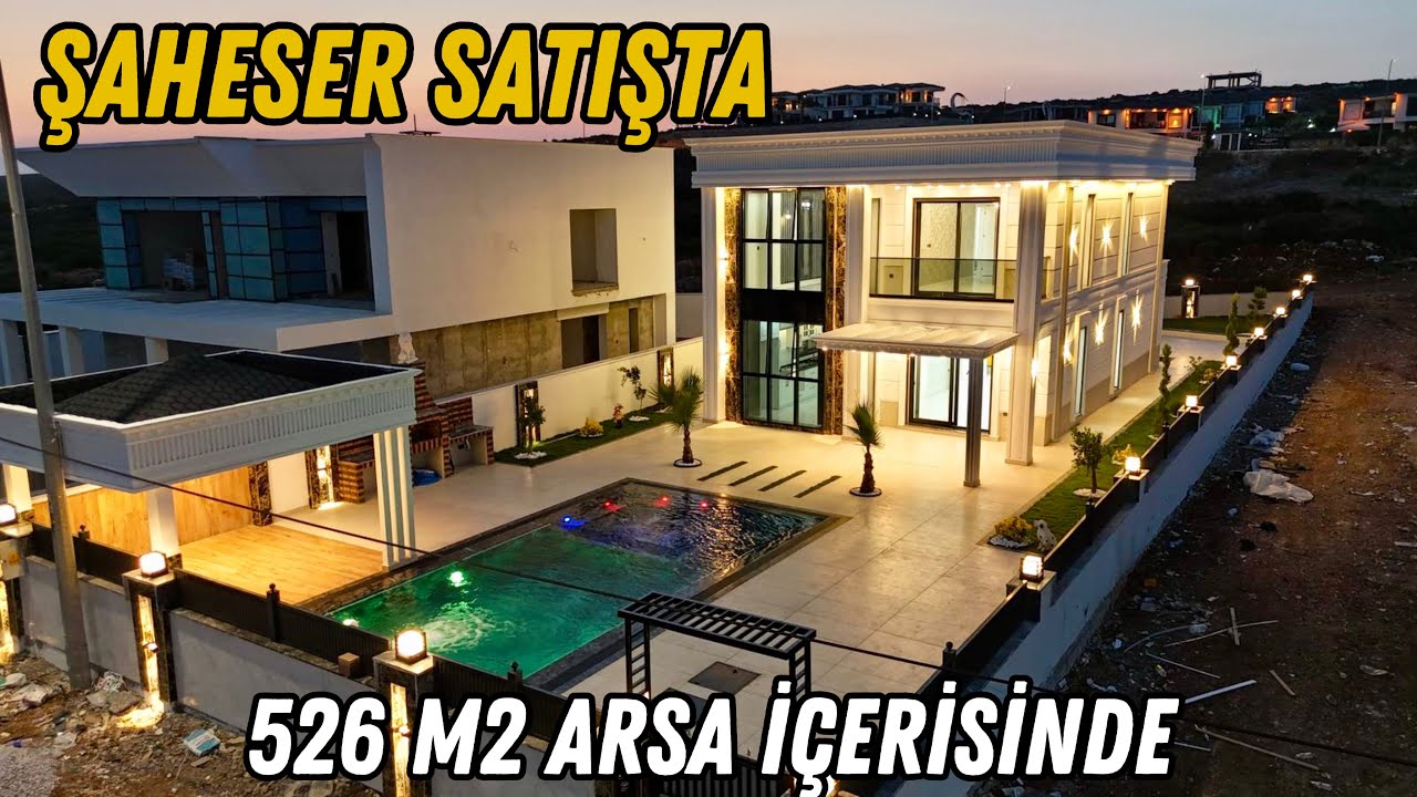 Didimde Villalar Bölgesinde 526 m2 Arsa İçerisinde Tam Müstakil Ultra Lüks 4+1 Villa / No:351