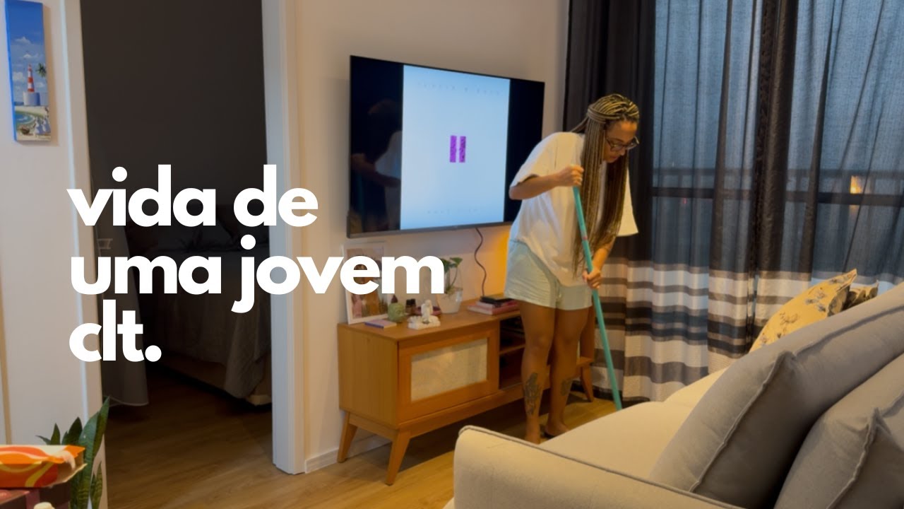 trabalho presencial | cinema | organizando o apartamento