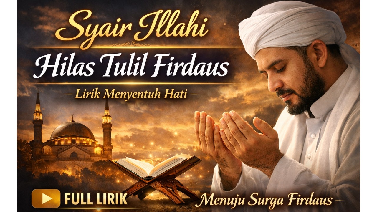 Syair Illahi – Hilas Tulil Firdaus | Lirik Lengkap & Menyentuh Hati