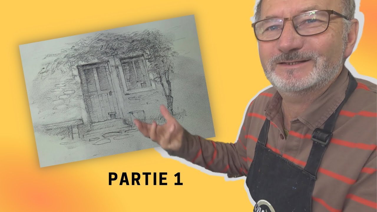 FAIRE UN CROQUIS : Technique mixte (Partie 1)
