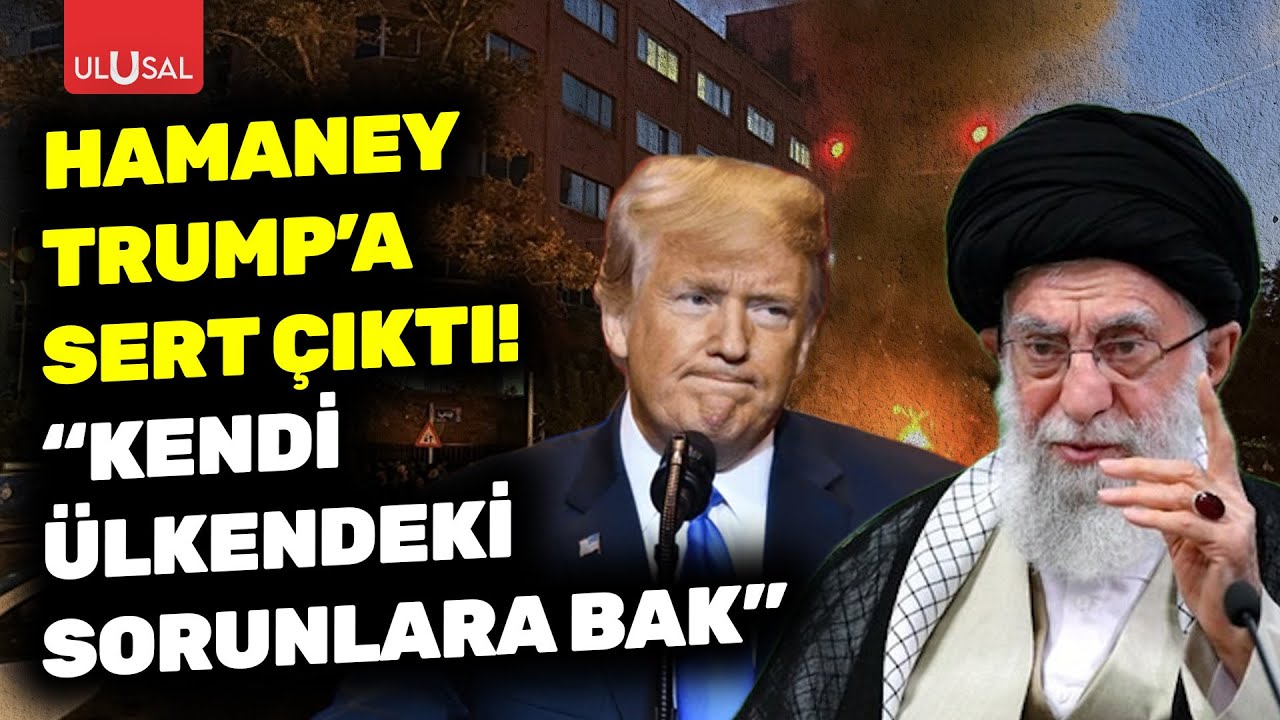 İran Dini Lideri Hamaney'den Trump'a sert karşılık! "Utanç verici bir düşüş yaşayacak"