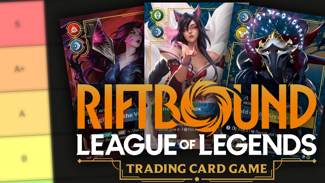 Competitive RIFTBOUND TCG Tier List!