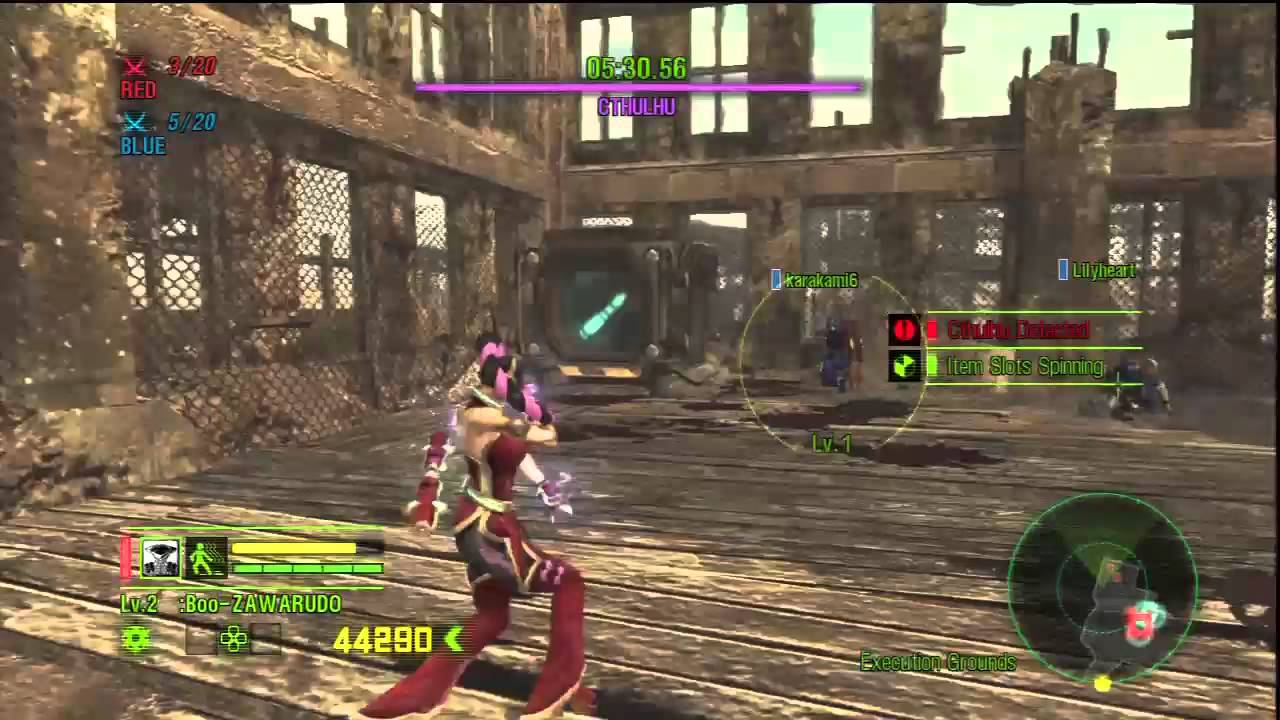 Anarchy Reigns / Max Anarchy - Fei Rin in Team Deatchmatch -
