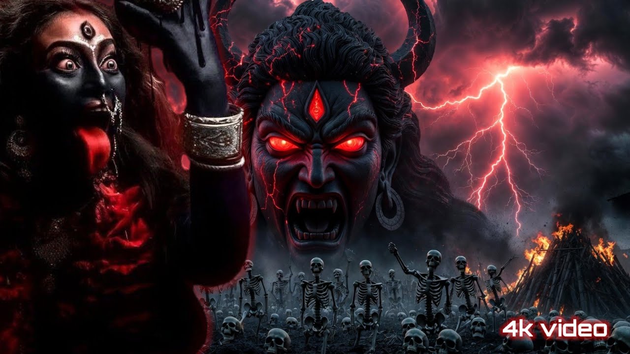 MAHAKALI DARK POWER ☠️🔥 | Shmashan Tandav rimix | Bhut Pret Kankal | feel the song 