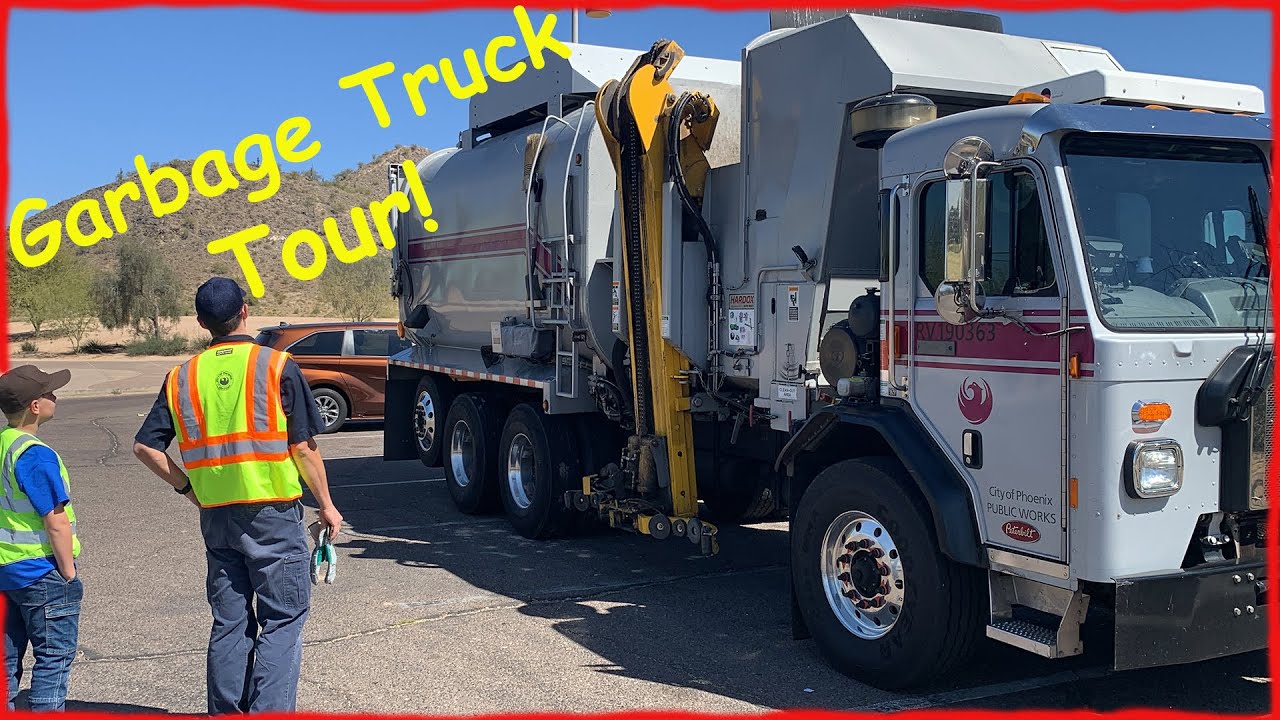 Tour the Garbage Truck and Learn How It Works!