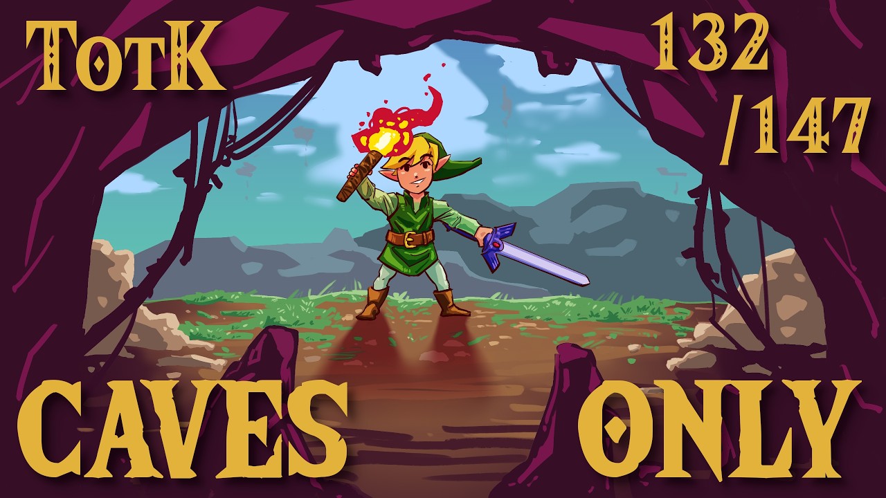 Caves Only TotK - West Gerudo Underground Ruins (132/147)