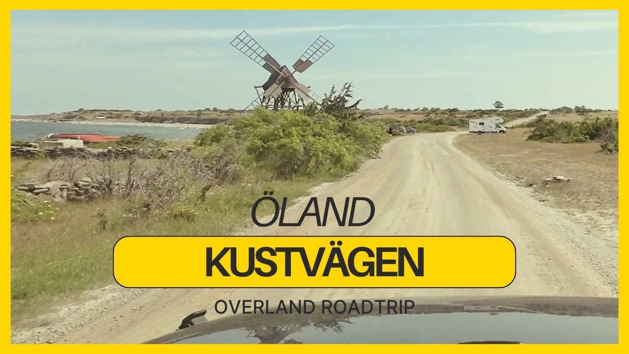 Eine der schönsten Küstenstraßen Skandinaviens Kustvägen Öland Jeep Drive