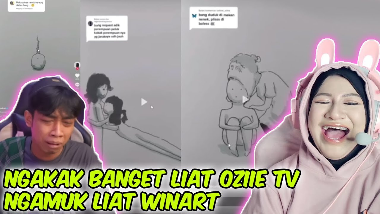 Reaction Oziie tv Winart - TYPO DIKIT SALAH ARTI WEEE